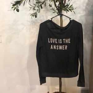 “Love is the Answer” Spiritual Gangster Sweater